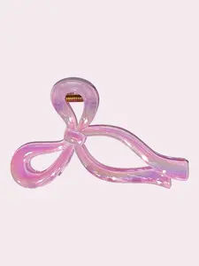 Hologram Ribbon Hair Claw Clip