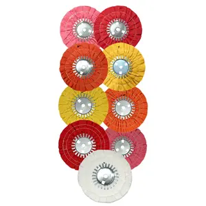 Renegade Products | 9" Stitched Airway Buffing Wheels – High-Durability Wheels for Precision Aluminum & Stainless Steel Polishing