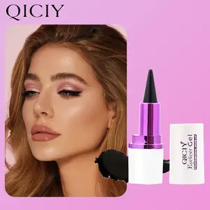 Silky waterproof, sweat-resistant eyeliner cream | Long-lasting eyeliner pen with smooth application and no smudging mascara volume length