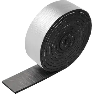 Pipe Insulation Wrap  Tape 3/8" T x 3" W x 16 FT Self Adhesive  Foil Outdoor Water Pipes Insulation Wrap for Winter Freeze Protection