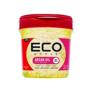Moroccan Argan Oil Styling Gel - Promotes Healthy Hair - Nourishes And Repairs - Delivers Long Lasting Shine - Provides Maximum Hold and Helps Tame Frizz - Ideal For All Hair