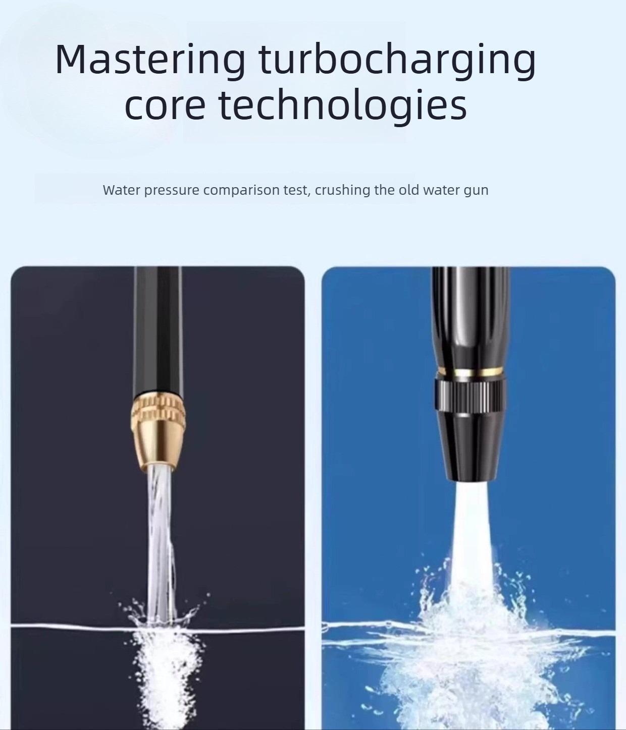 Home Hige Pressure Car Wash Water Gun with Booster Nozzle Home Hige Pressure Car Wash Water Gun with Booster Nozzle