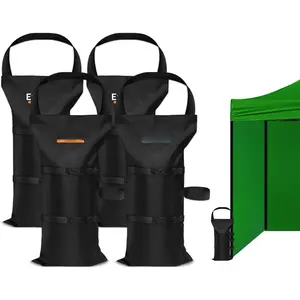 Canopy Weights Sand Bags for Weight,120 LBS Pop Up Tent Weights,47x24cm,Sandbags for Gazebo,Tent,Garden Umbrella,Weights Bag Set of 4