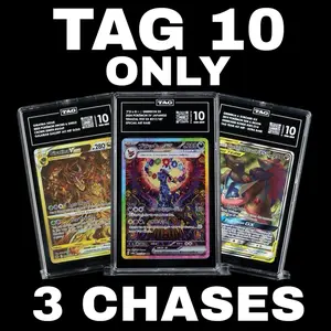 Slab Society TAG 10 Only Slab Run — Gem Mint 10 Only, TAG Certified, Unlimited Buys, Exclusive Chase Cards, Live Chaos