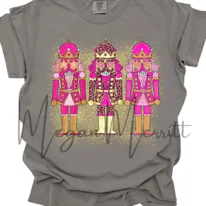 Women's Nutcracker Comfort Color Short Sleeve T-Shirt - Womenswear, Top