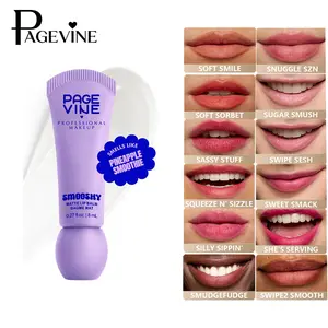 Smooth Velvet Matte Lipstick, Quick-Dry Formula With A Blurring Soft Focus Finish, Hydrating And Comfortable All-Day Wear, Buildable Color For Custom Intensity, Perfect For Daily Nude Looks And Effortless Application, Makeup Cosmetic, Lipstick