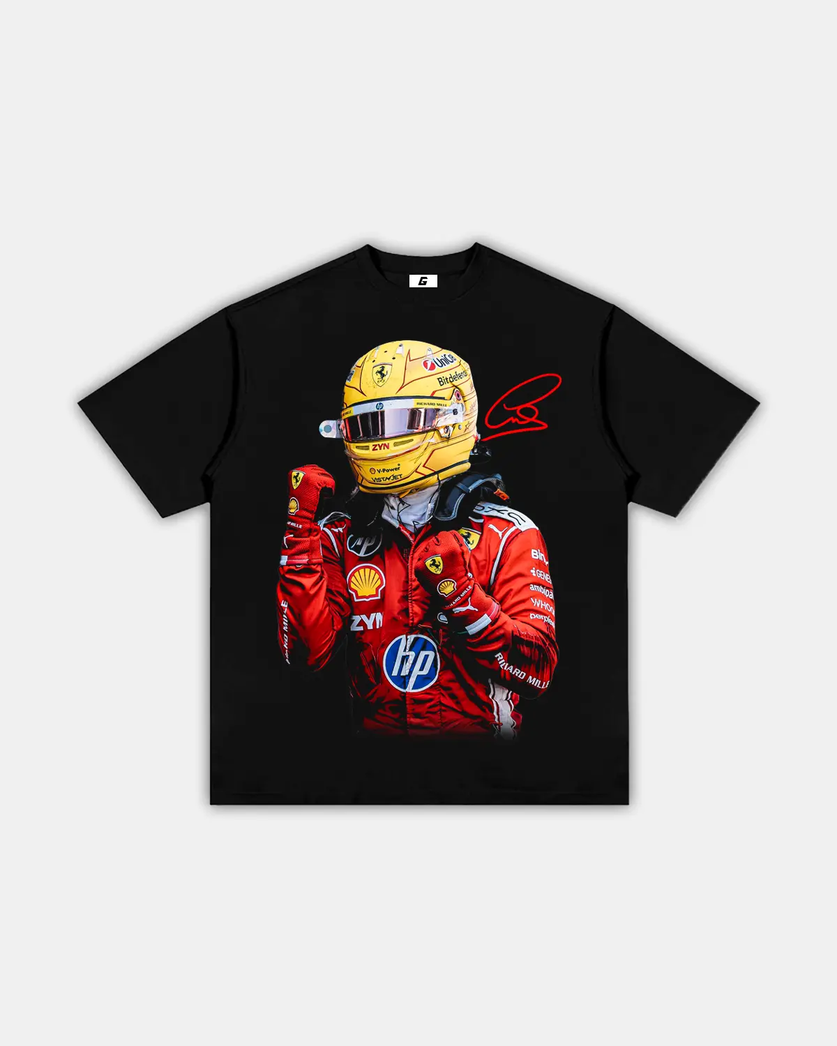 LEWIS HAMILTON "Remember Who You Are" Racing Graphic T-Shirt – Vintage Motorsport Inspiration Tee