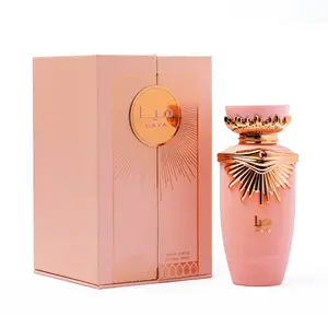Lattafa HAYA Women's Perfumes, 3.4oz(100ml) Elegant Alluring Fragrance with Gardenia, Rose, Vanilla Rose, and Strawberry Vanilla Notes