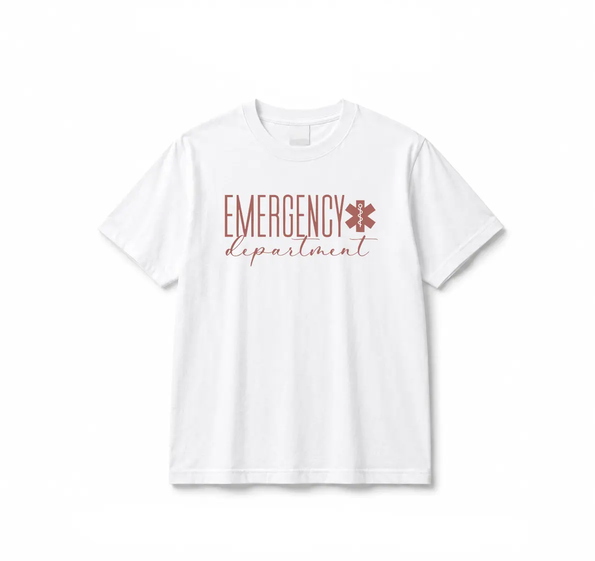 Women's ER Nurse T-shirt - Emergency Tech Medical Assistant Gift, Everyday Casual Breathable Fit Jeans-Friendly Womenswear Top