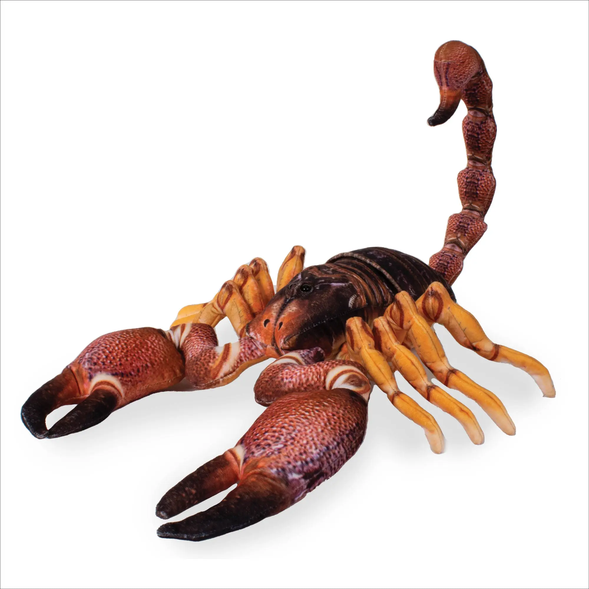 Real Planet™ Brown Scorpion Realistic Plush Stuffed Animal