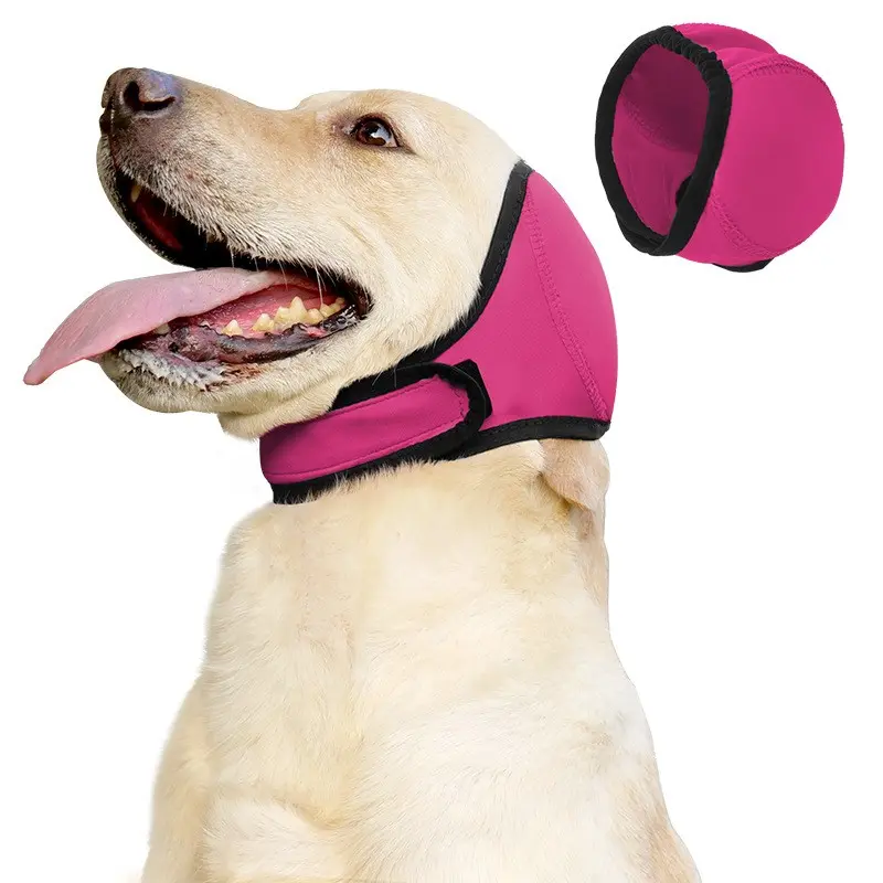 Adjustable Dog Swimming Cap, Waterproof Dog Neck Cover, Anti Water Ingress, Calming Hooded Sweatshirt, Dog Headband for Warmth and Beauty