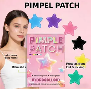 1680 Count  Pimple PatchesHydrocolloid Cover, Hydrocolloid Acne Patch, Star.Shaped Multi-Color, Invisible Under Makeup, DailyUse &.  Pimple Patches forFace, Light Beige Care Essentials
