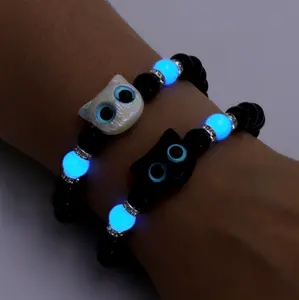 Matching Yin Yang Friendship Bracelets l Adjustable Cord BFF Relationship Jewelry for Couples & Best Friends