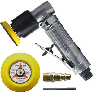 2" and 3" angle orbital sander, 3-inches orbital air sander, pneumatic sander for auto sanding tools, dual-action polisher, angle head for tight work areas