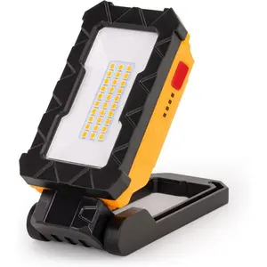 Rechargeable Work Light, 1000 Lumens LED Magnetic Light with Magnetic Base and Hanging Hook，360°Rotate and 200°Swivel for Car Repair, Emergency and Camping