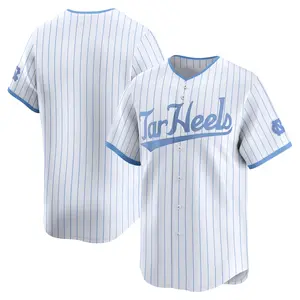 Men's White North Carolina Jersey, Crewneck Short Sleeves For Fan