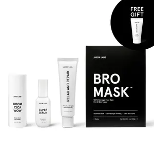 JAXON LANE Hydration Nation 24/7 Hydrating Skincare Set with Gel Cleanser, Serum, Moisturizer, and Mask