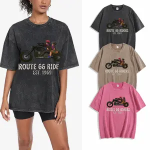 Menswear Oversized Round Neck Short-Sleeve Cotton T-Shirt - Relaxed Fit, Unisex, Solid Basic, Breathable, Digital Printed, Summer Casual Top
