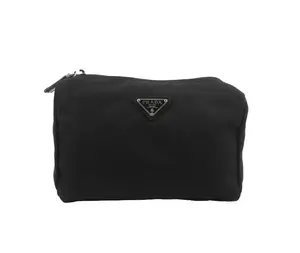 Pre-owned PRADA Nylon Toiletry Bags Cosmetic Pouch PRA.S.1004