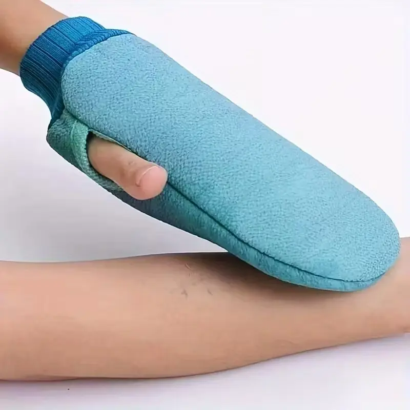Exfoliating Bath Glove, Face Massage Scrubbing Gloves, Shower Accessories, Ideal for Skin Care, Enhance Your Bathing Experience