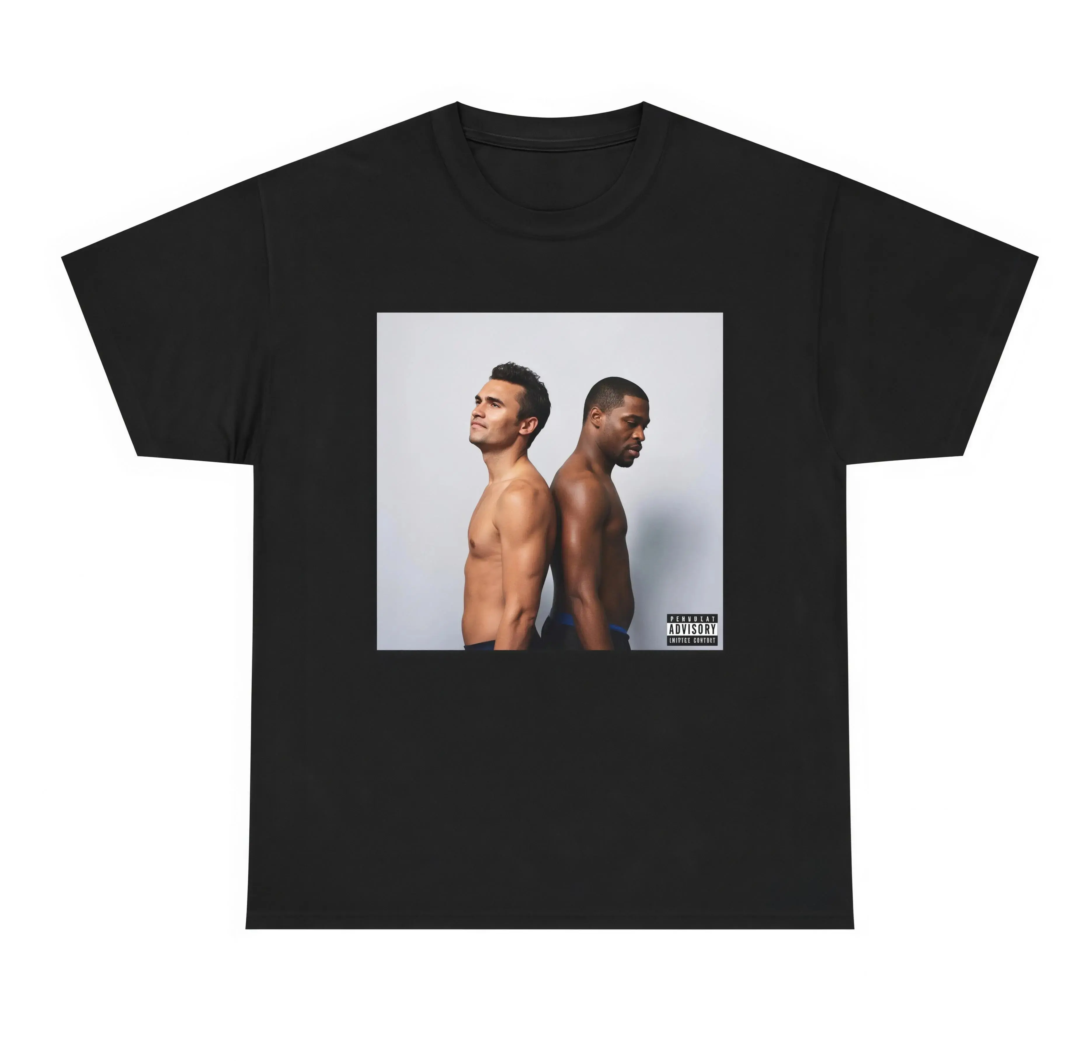 Unisex Kirk Side Floyd Graphic T-Shirt - Soft Breathable Fabric, Fitted Round Neck Short-Sleeve Sports Top, Streetwear Tee (Slight 1‒2 Cm Size Variation)