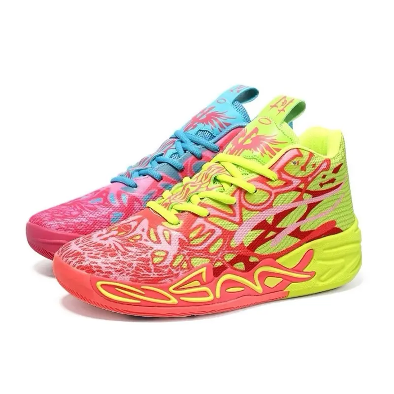 Basketball Shoes for Womens Colorful Volleyball Fashion High Top Breathable Lightweight Grip Indoor Outdoor Sport Sneakers