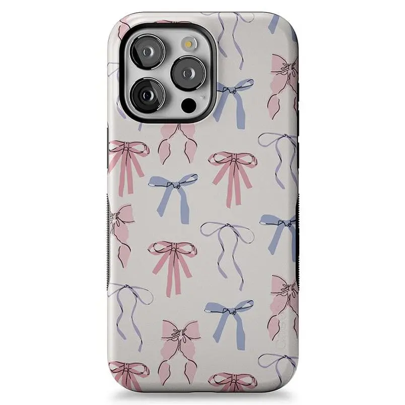 Coquette Girlie Pastel Bow Smartphone Case - Multi-Model Protective Phone Accessory, Enhanced Protector for Phone Aesthetic, Valentines Day Gift Option