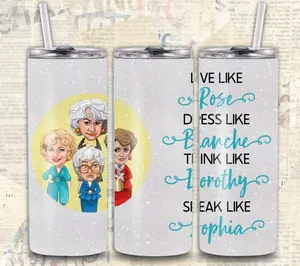 The Girls sublimation tumbler Wrap Print