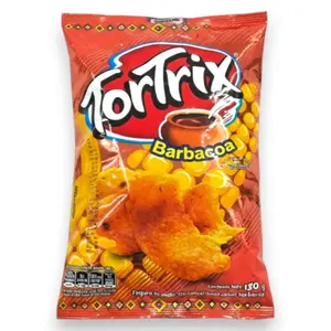 Tortrix Barbacoa Familiar Central American Culture Frito Lay Snack 150g Authentic Flavor