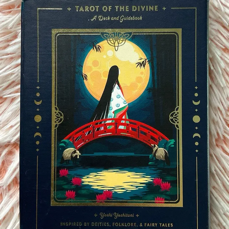Tarot of the Divine by Yoshi Yoshitani 78 Cards & Guidebook for Divination & Meditation
