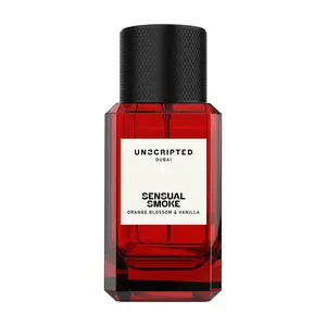 Unscripted Sensual Smoke Unisex Perfume - Bold, Long-Lasting Scent with Cardamom, Vanilla, Almond Notes - 1.7 oz