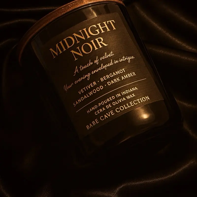 Midnight noir scented candle Midnight noir scented candle