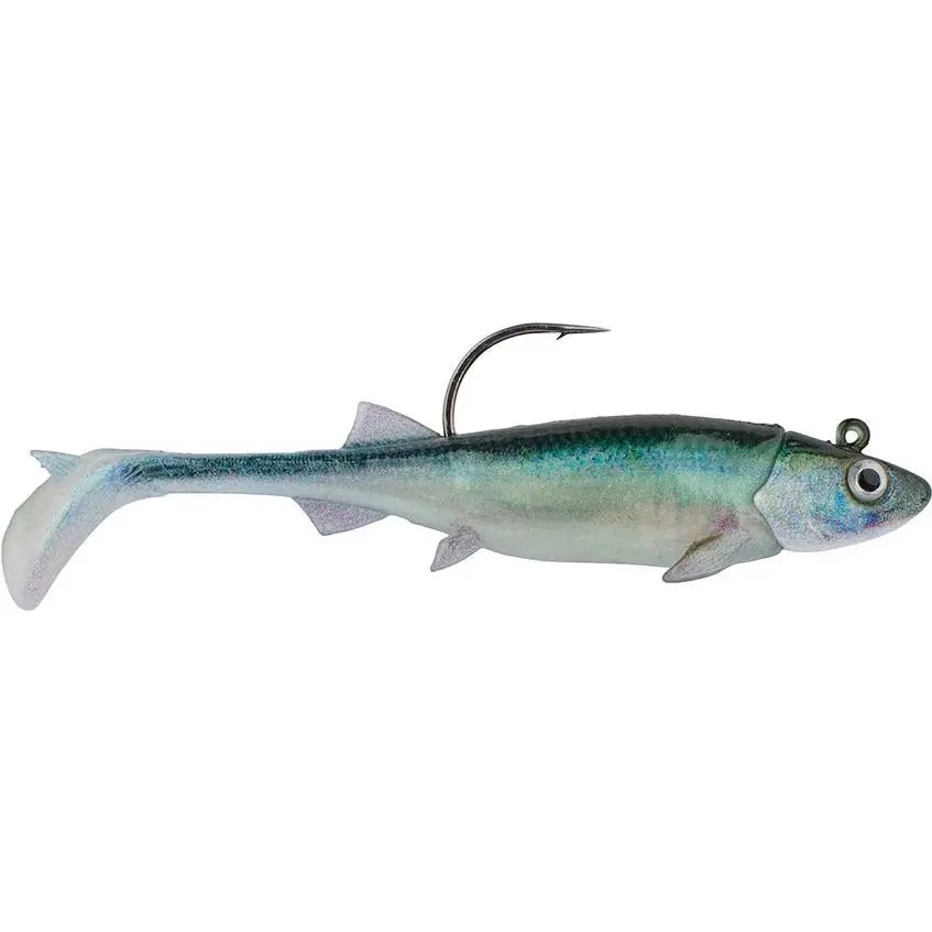 Berkley PowerBait Minnotator Pre-Rigged Swimbait - 3 in Soft Fishing Lure, Fishing Tackle for Anglers