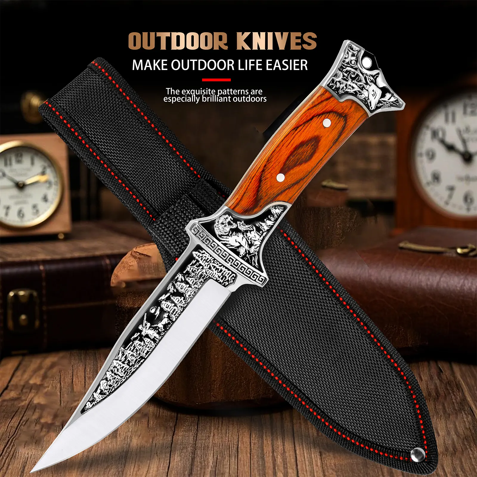 A knife that feels comfortable to hold.