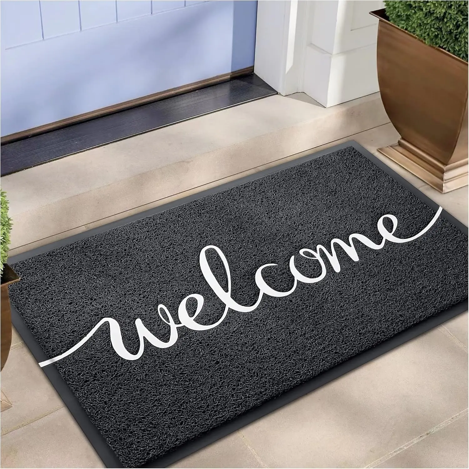 Welcome Mats, Front Door Mat for Outside Entry, Doormat Outdoor/Indoor Entrance, Rugs