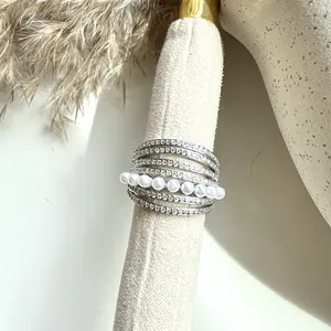 Silver Elegant Pearl Ring