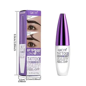 Eeybrow tint，Easy Peel-Off Eyebrow, Film Forming, Gel-Waterproof &Sweatproof, Long-Lasting Black or Brown TattooTint, Medium Coverage for All SkinTypes #birthday gift,summervibes outdoorfun