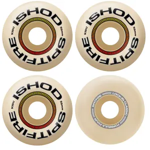 Spitfire Skateboard Wheels 55mm F4 93A Ishod Lock-In Classic Natural