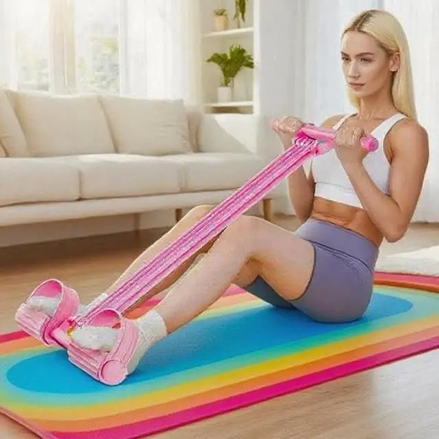 Skin De Moi Resistance Trainer, Foldable Abdominal Machine - Core Workout Equipment, Home Gym Exercise Equipment for Home Workouts.