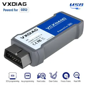 VXDIAG VCX Nano USB Diagnostic Tool for GM & OPEL with ECU Programming Key Programming Read Codes Clear Codes Freeze Frame Read VIN