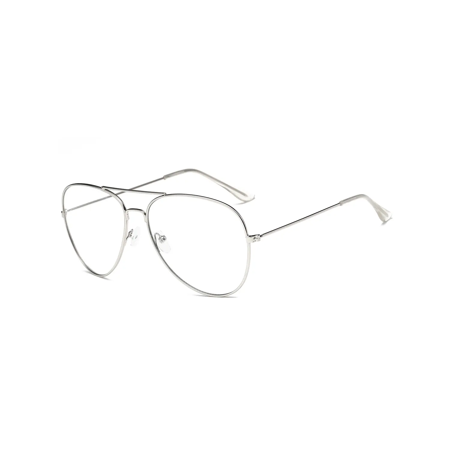Clear Lens Aviator Eyeglasses Classic Retro F1002-CW02