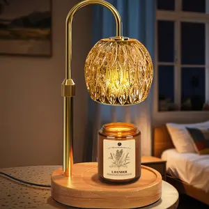 【Valentine's Day gifts】WarmEmbrace Candle Warmer Lamp, with free scented candle and 2 Bulbs, Height Adjustable with Timer, Unique boutique candle warm Lamp for Home & Bedroom Decor, Perfect Valentine's Day Gift & Home Decor, Nightlight For Bedroom