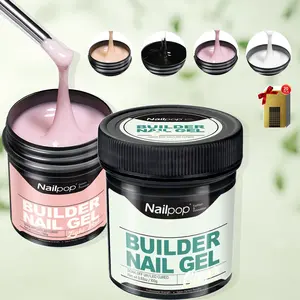 Builder Gel 100g 4 Shades HEMA TPO Free UV LED Nail Extension Gel for Shaping and Strengthening