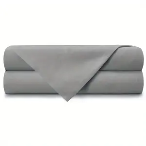 1PC Luxury Flat Sheet: Soft, Wrinkle-Free, Stain-Resistant, and Machine Washable bedsheet for Effortless Care