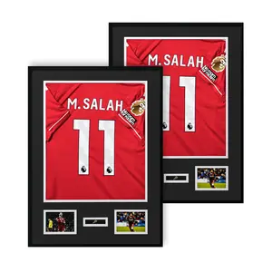 2-Pack Aluminum Jersey Display Frame Set Aluminum Alloy Jersey Frame with UV Protection and Hanging Kit Large Display Case for Football, Rugby, Basketball, and Baseball Jerseys Ideal Men's Christmas Gift or Birthday Present (Jersey Not Included)