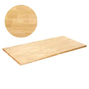 VEVOR Wood Table Top, Summervibes,Summervibes, Holds up to 330 lb, 29.5" x 23.6" x 1.5" Rectangular Countertop for Height Adjustable Electric Standing Desk Frame, Universal Solid One-Piece Maple Desktop for Office & Home Desk