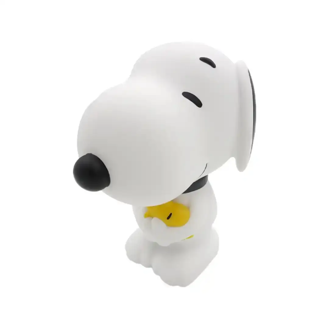 Monogram Brand Classic Snoopy Cartoon Figure PVC Piggy Bank - Coin Saving Accessory, Collectors' Display, All Ages Home Decor Item
