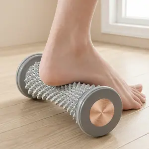 Yoga & Pilates Inspired Manual Foot Massager - Foot Massage Roller & Muscle Roller Stick for Plantar Fasciitis Recovery & Tight Muscles Relax - Ideal Home Foot Care Tool, Valentine's Day Gift, Gym Accessories -  deep tissue massage tool, Body Care, Daily,