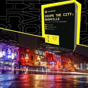Outdoor Escape Room - Downtown Nashville - Find Clues & Solve Puzzles - Escapely