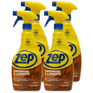 Zep Hardwood and Laminate Floor Cleaner - 32 oz   - ZUHLF32 - Removes Spots, Stains and Scuffs. Cleans and Restores Shine